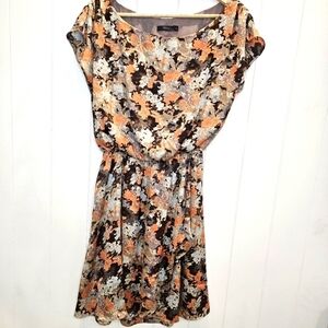 Thml Dress Women's Size Medium Floral Mini Spring Wedding Graduation Summer
